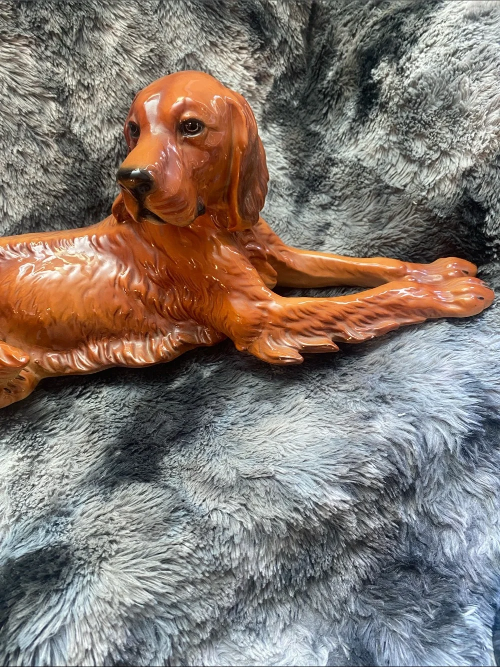 Mid Century Giovanni Ronzan Ceramic Irish Setter 
 Dog Figurine - Picture 13 of 16